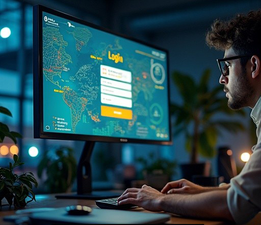 Interface do App 74BET